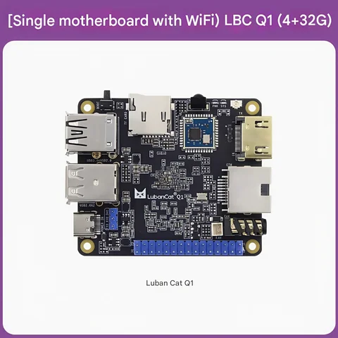 Карточный компьютер Wildfire Luban Cat 1, плата разработки Rockchip RK3566