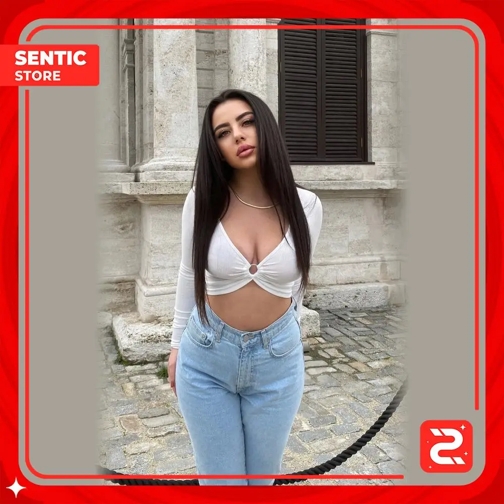 V-ОБРАЗНЫЙ ВЫРЕЗ С ДЛИННЫМ РУКАВОМ И КОЛЬЦОМ