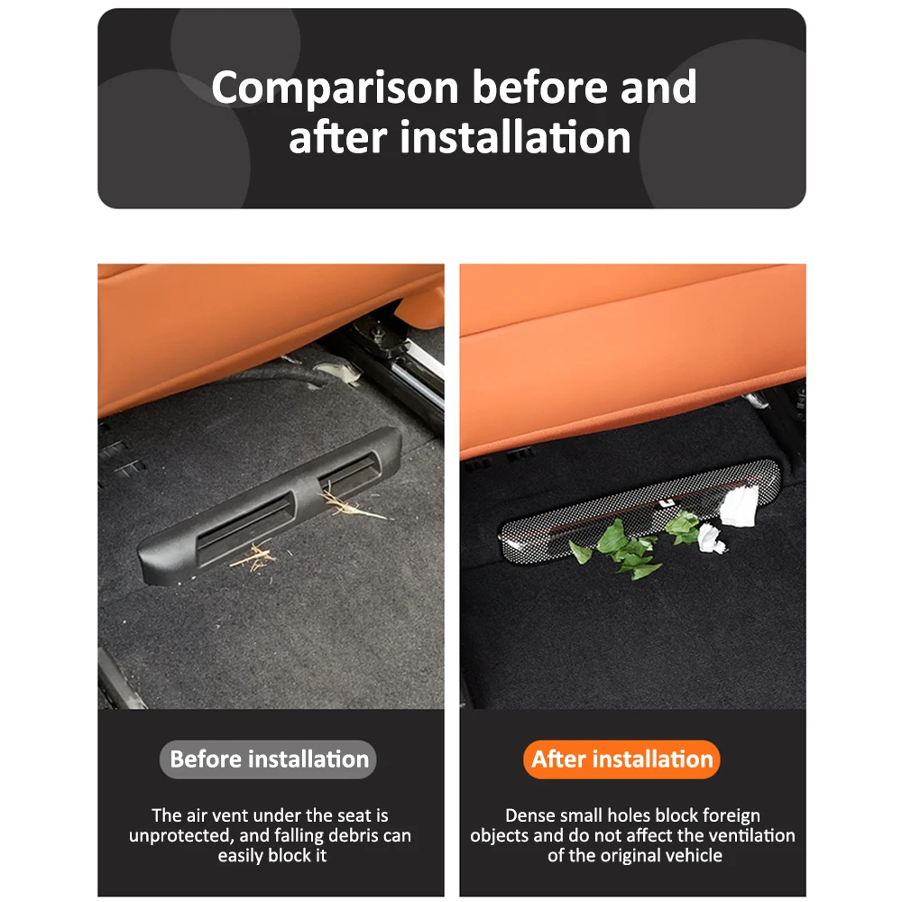 2 шт. для Toyota RAV4 XA40 XA50 2014 2016 2019 2013 ~ 2023 защита от вентиляционного отверстия под