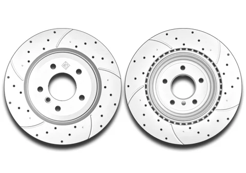 Автомобильный Тормозной диск Gerat DSK-R116P (задний) Platinum