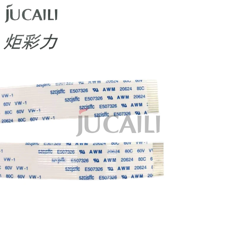Фото Jucaili 4 шт. 14P кабель головки типа A для Epson 4720/I3200/i1600 Eco Solvent UV планшетный принтер печатающая головка плоский кабель для передачи данных 14pin №5