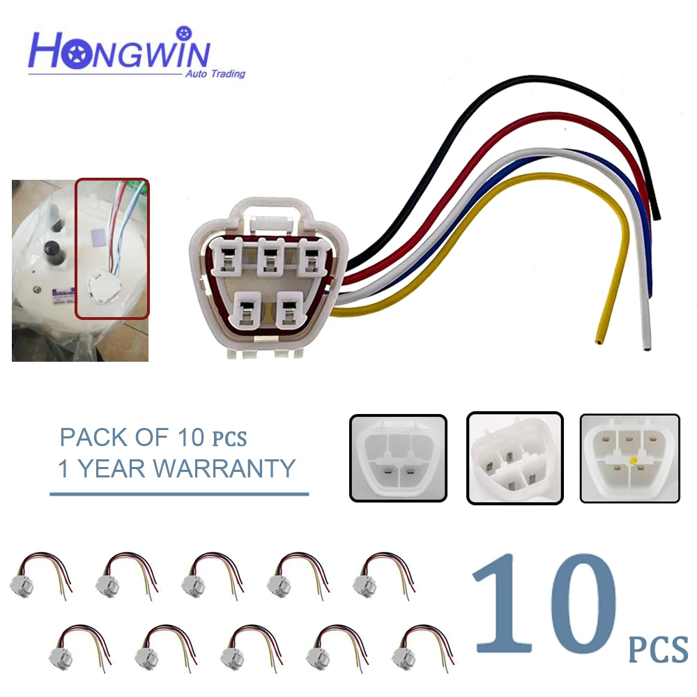 

5-контактный разъем для топливного насоса в сборе для Hyundai Toyota 8342020040 9098011077 77020-13100 770200C072 770200C082 402-P8566M