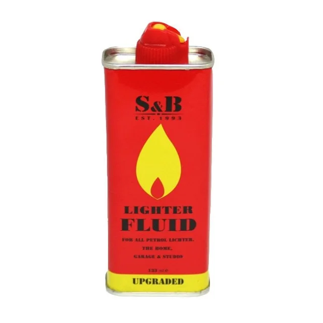 S&ampB 4612744320083 бензин для заправки зажигалок 133мл стальная банка |