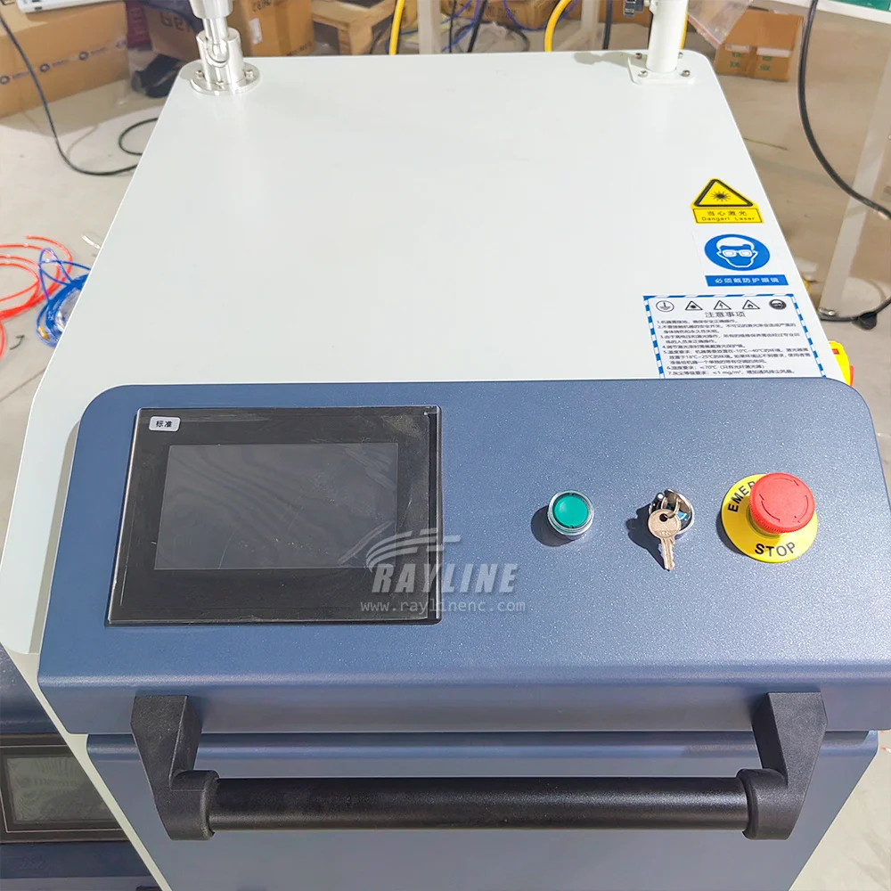 4 в 1 лазерный сварочный аппарат 1000-3000 Вт ручной для резки и очистки водяного