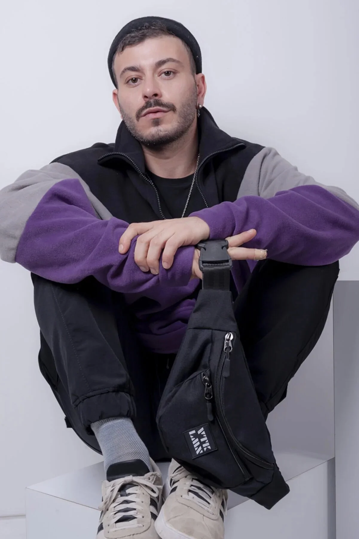 New Production New Trend Waterproof Black or Colorful Unisex Men's Strap Belt Waist Shoulder Bag 35x15 Cm Men's Bag Trend Summer