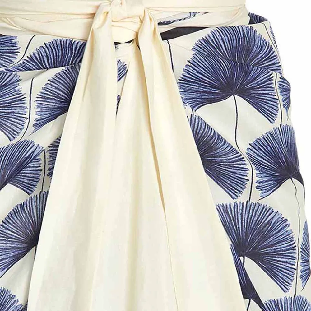 Blue and White Plaid Print Swimsuit One Piece Simple Sexy Bikini High Waist Sexy Backless Beachwear 2022 Fashion