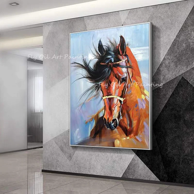 Большой Размеры 100% ручная роспись Золотой картина маслом на холсте Абстрактная