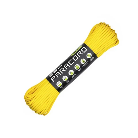 Веревка паракорд Cord 550 нейлон 30 м lemon