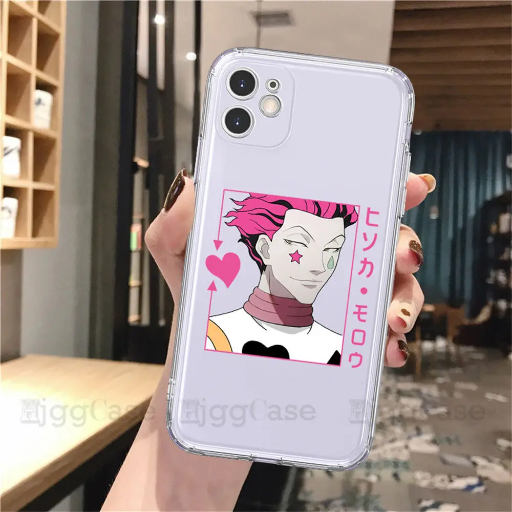 Матовый Силиконовый чехол Hunter X Для iPhone 11 12 13 Pro XR XS MAX SE 2020 7 8 Plus HXH прозрачный мягкий