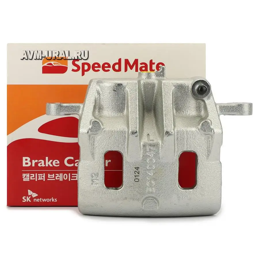 SPEEDMATE Суппорт пер.лев. SSANGYONG Rexton /HYUNDAI H-1