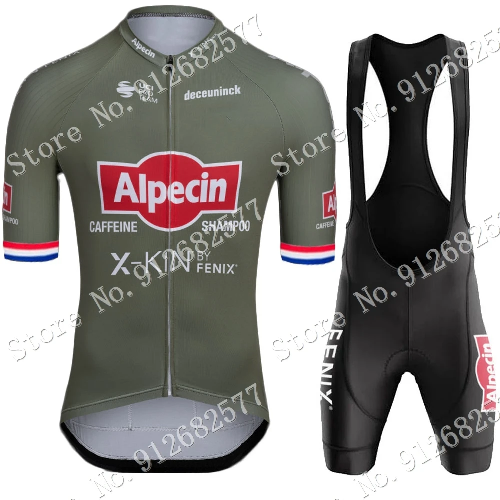 

Alpecin Fenix 2022 Tour De Italia Italy Cycling Jersey Set Mathieu van der Poel Cycling Clothing Road Bike Shirts Suit MTB