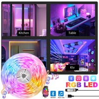 smd5050 ice lights bluetooth room decor dc5v tv background lamp for bedroom decoration 1m 2m 3m 4m 5m color changing luces led