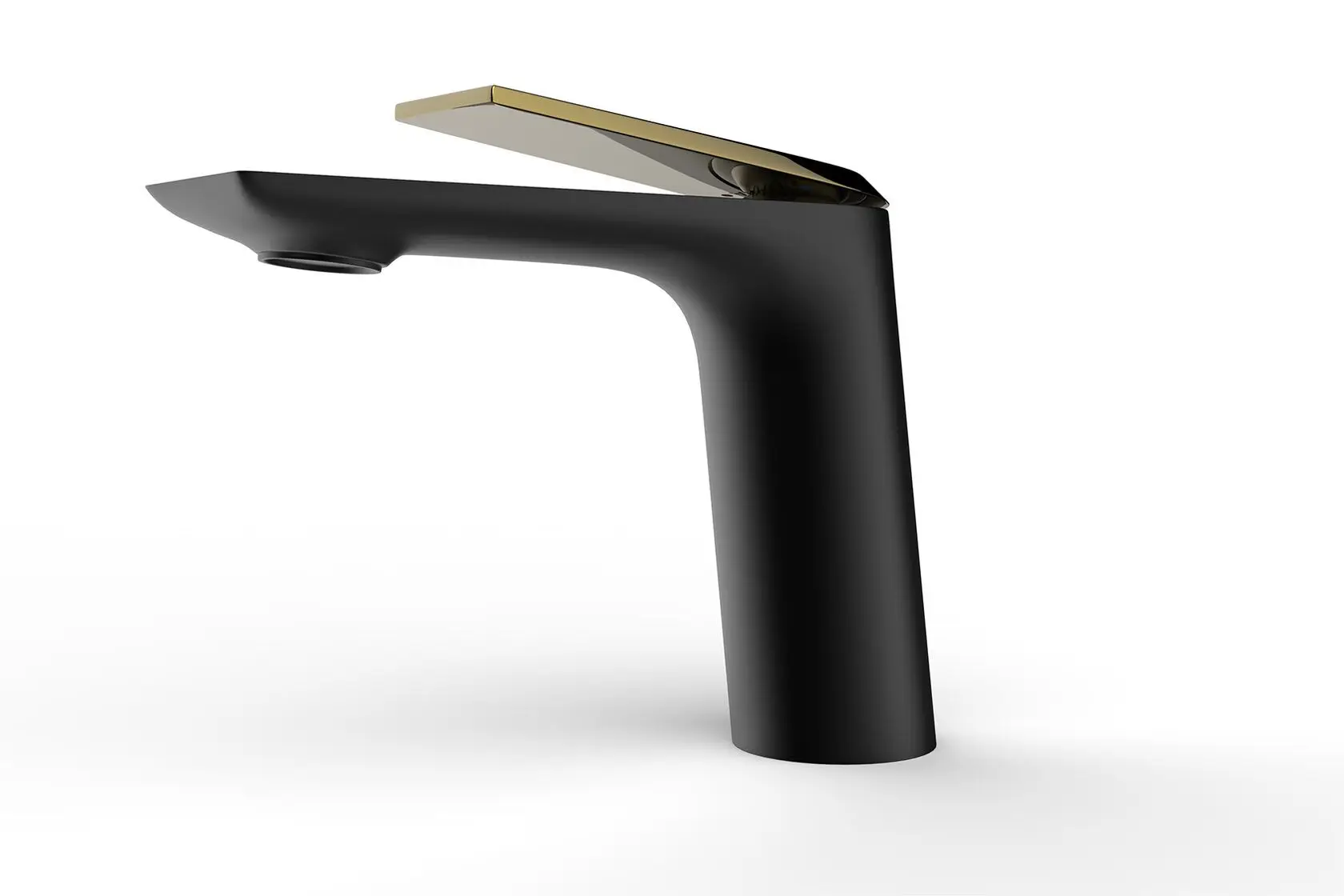 Смеситель для раковины ARROW AMP1145H матовый черный |