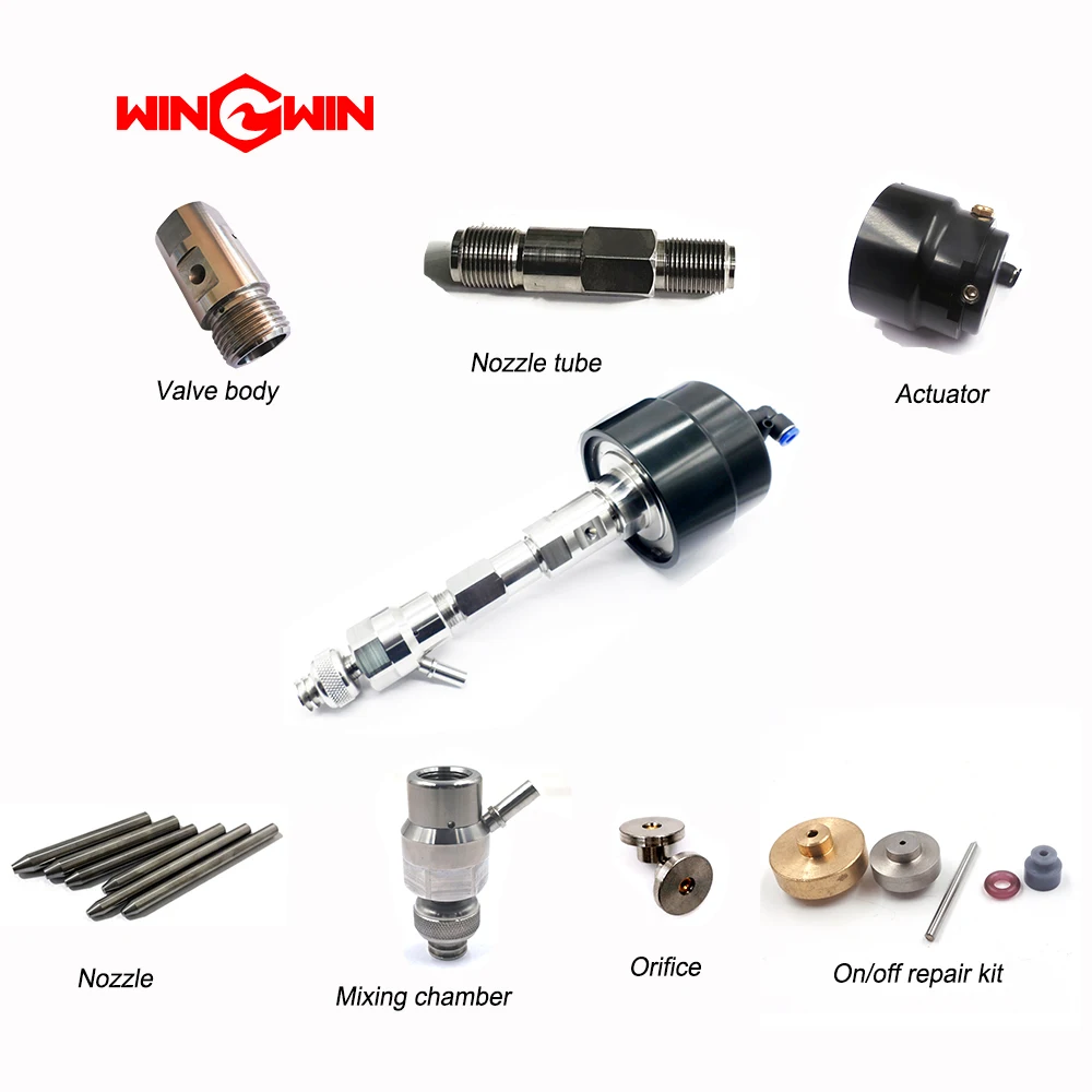 High quality cutting head repair kit waterjet on/off valve repair kit