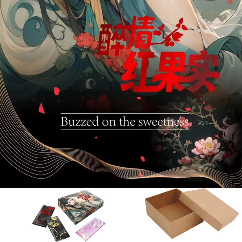 Карты История богини Booster Box оптовая продажа Mika Club Drunken Love Red Fruit 1 чехол Tcg