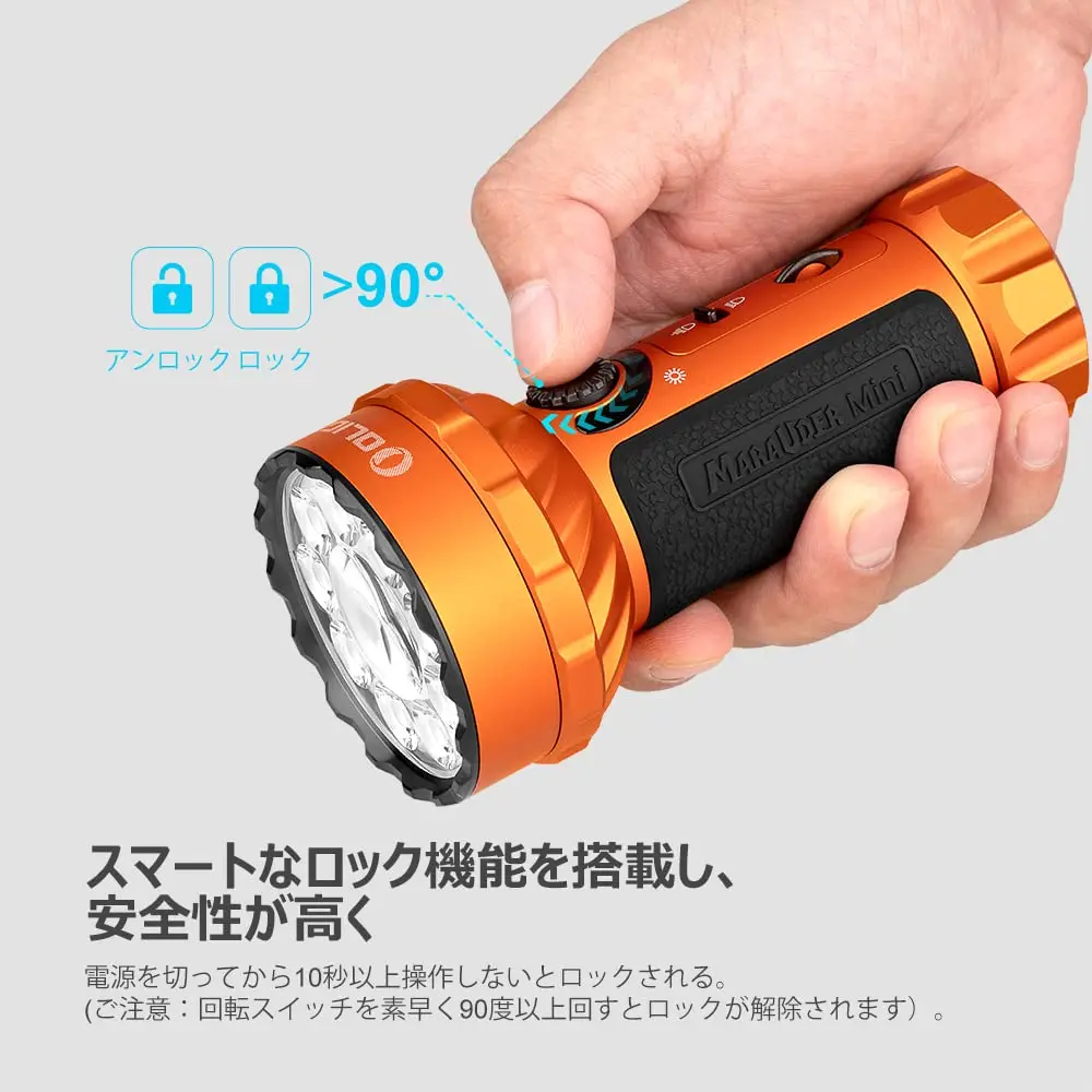 МИНИ-фонарик OLIGHT Marauder СВЕТОДИОДНЫЙ фонарик Мощный и самый удобный Фонарь 7000