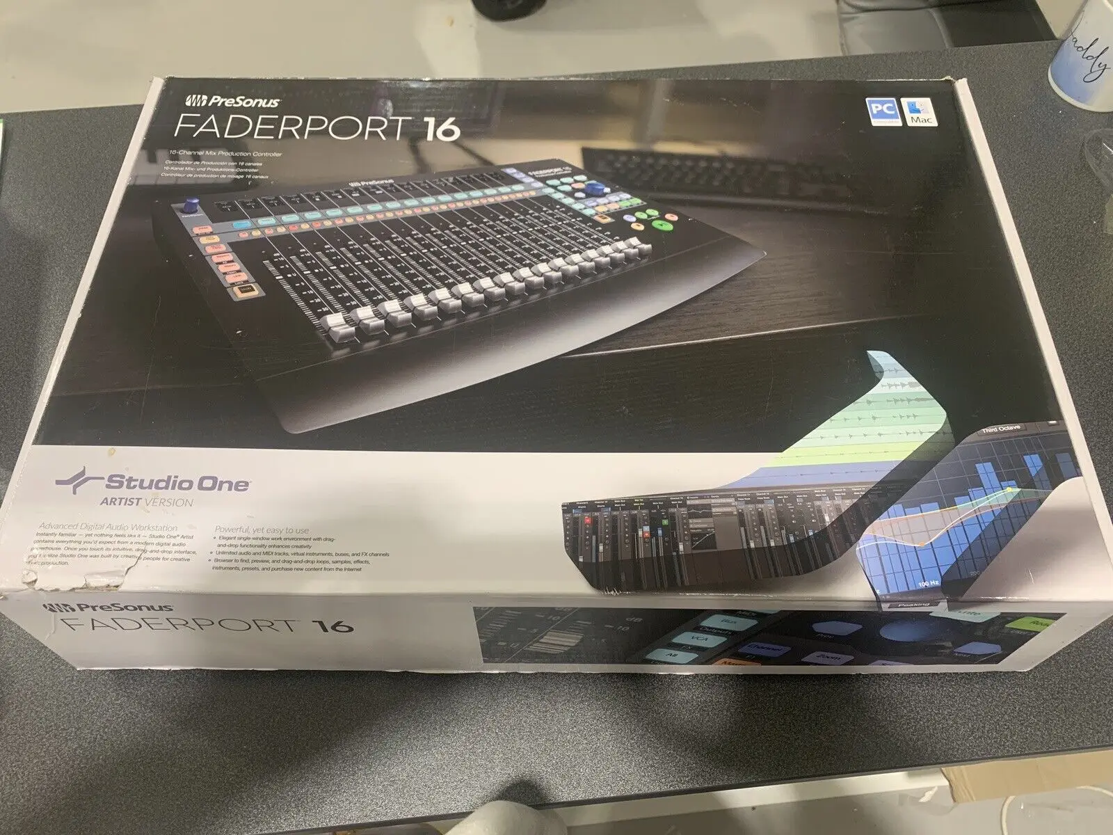 

50% OFF SUMMER DISCOUNT SALES ON PreSonus FaderPort 16 16-channel Production Controller