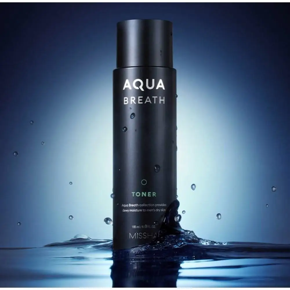 Тоник для лица Missha For Men Aqua Breath 2 упаковки 195 мл