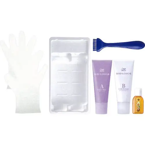 Тон Wella 2 Plus для 1 зоны декольте и линии лица темно-коричневый упаковка