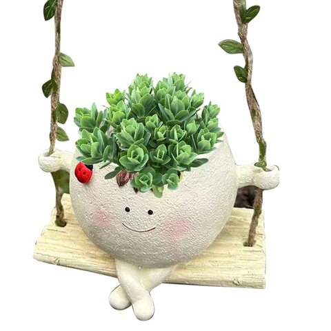 Подвесные горшки для суккулентов Smile Face