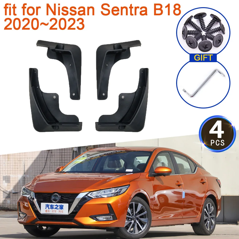 

для Nissan Sentra Sylphy B18 2020 2021 2022 2023 Брызговики Брызговики Крыло Переднее Заднее Колесо Аксессуары Инструменты