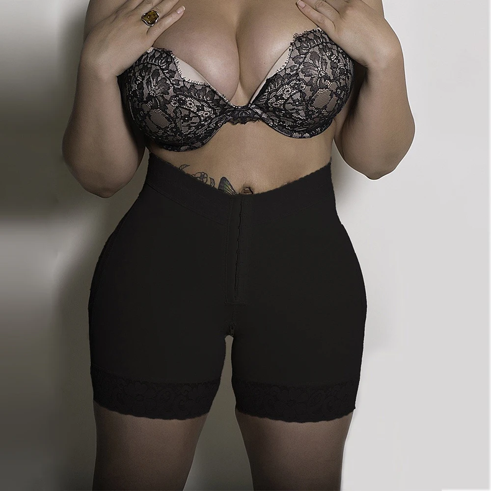 Womens High Waisted Butt Lifter Body Shaper Tummy Control Waist Trainer Butt Pads Hip Enhancer Panties