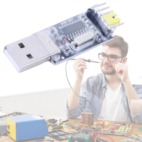 PL2303 CP2102 CH340G Плата USB To TTL TTL 5-контактный модуль последовательной связи RS232 TTL Контроллер TTL Последовательный модуль для Arduino