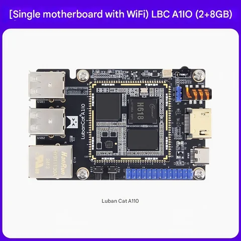 Карточный компьютер Wildfire Luban Cat 1, плата разработки Rockchip RK3566