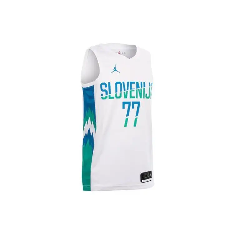 Мужские топы из футбольной майки без рукавов с логотипом Jordan Dallas Mavericks белый