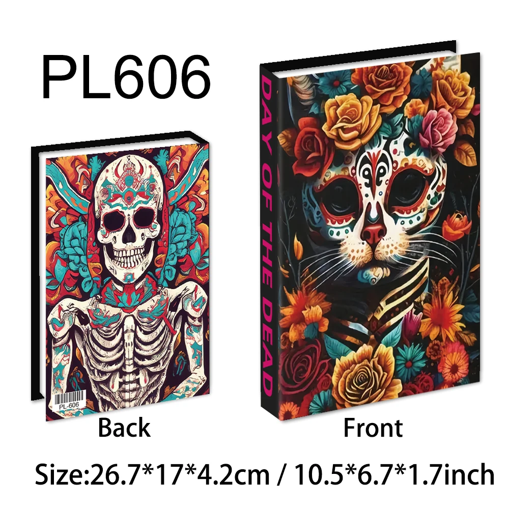 Искусственные книги для украшения гостиной День мертвых