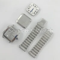v6 factory newest edition 35mm ss super perfect quality best edition white dial on bracelet miyota 9015mens mechanical