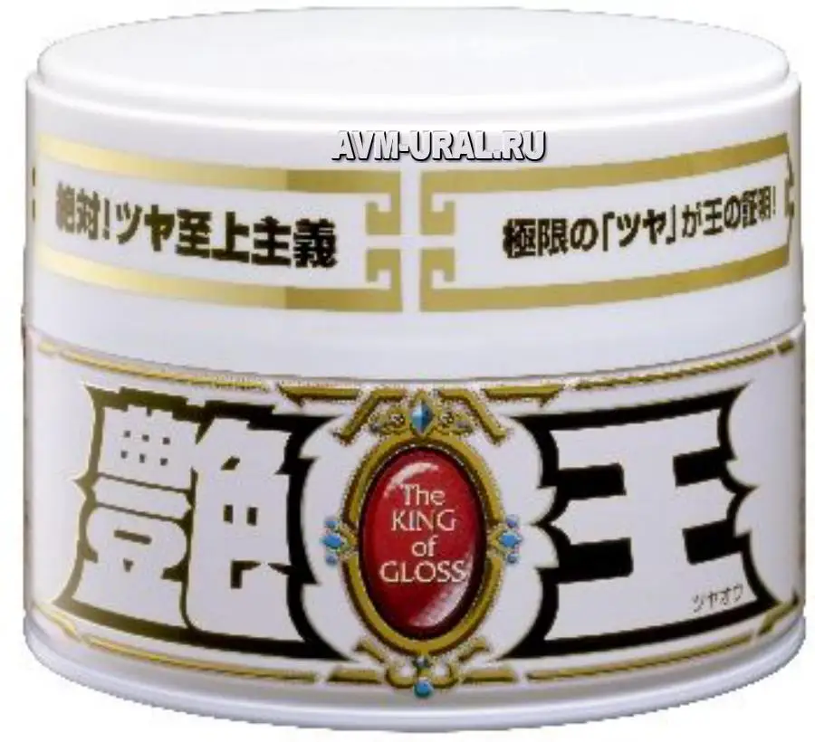 

SOFT99 Полироль для кузова усиление блеска Soft99 The King of Gloss для светлых, 300гр