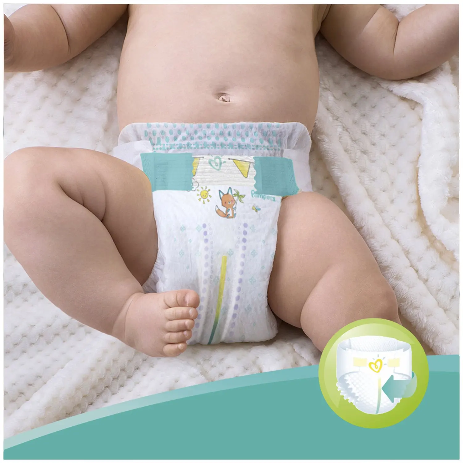 Подгузники Pampers New Baby-Dry 1 2-5кг 27шт
