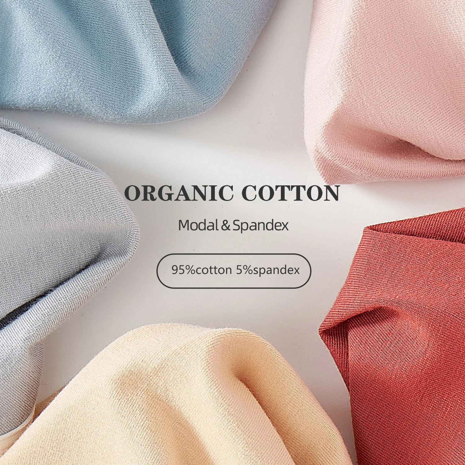 GYMIGO 3/5 PCS Women Panties Cotton Sport Style Female Underwear Breathable Women's Panties Set Antibacterial Grils Underwear