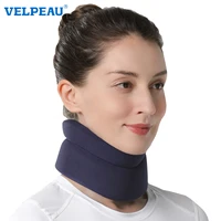 velpeau neck support brace for relieve cervical spine pains decompression lightweight cervical collar with replaceable cover