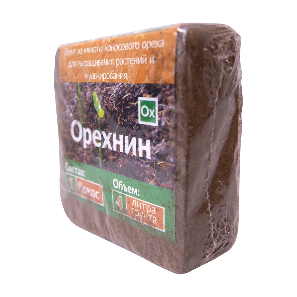 субстрат кокосовый "орехнин" в брикетах 4л. субстрат кокосовый cocoland universal 7 л. кокосовый субстрат 300гр (4л)универсальный (брикет) cocoland universal (40/44). субстрат кокосовый орехнин-1 брикет 165 литров. орехнин кокосовый субстрат.