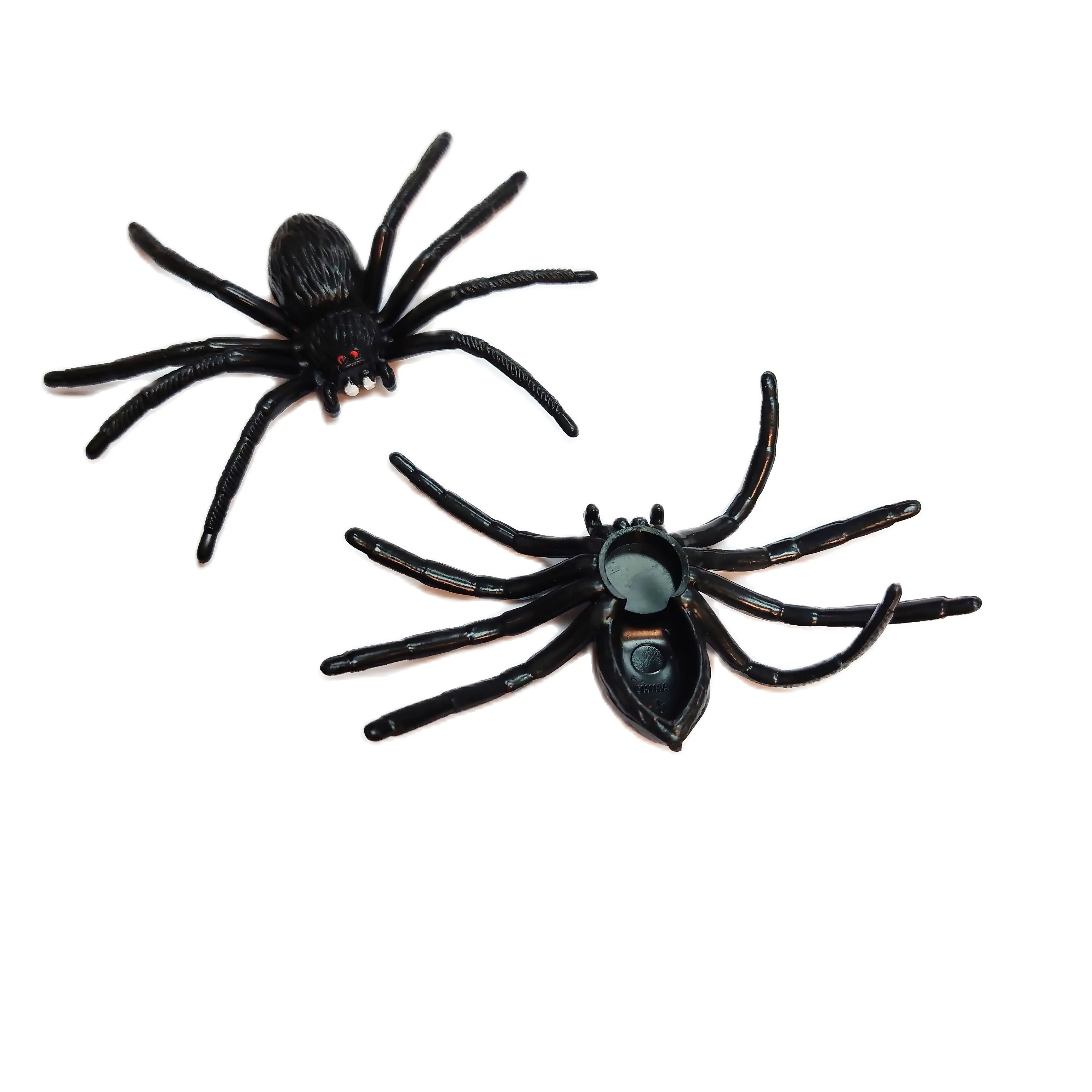 12 шт. черный паук искусственное украшение для Хэллоуина