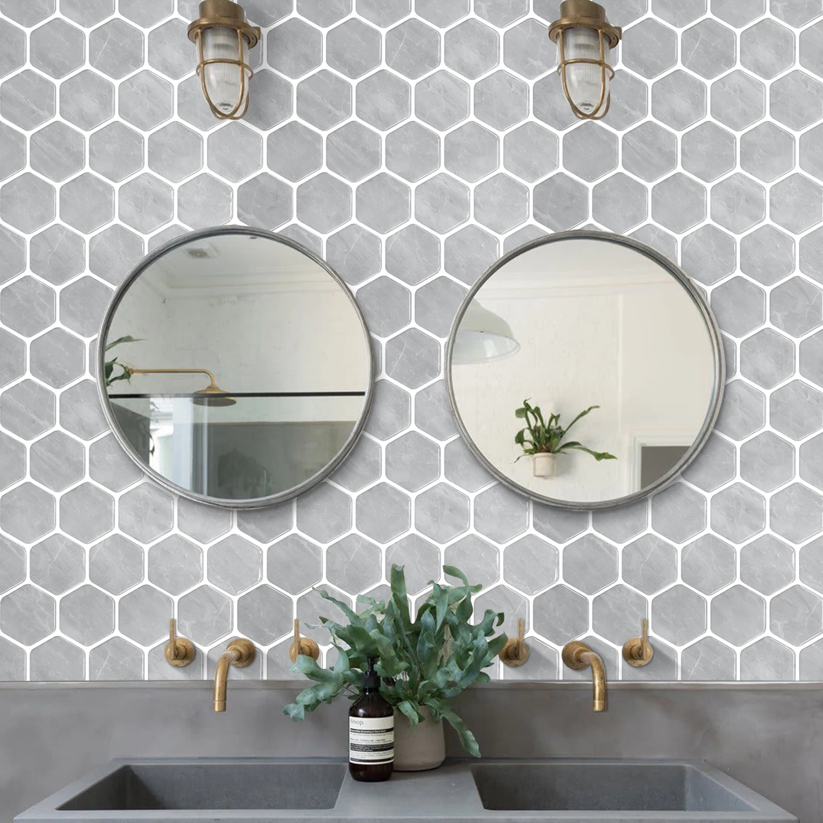 EasyKing 1 лист для мытья, водонепроницаемая и антипригарная легко Очищающая перегородка, кухонная декоративная настенная наклейка