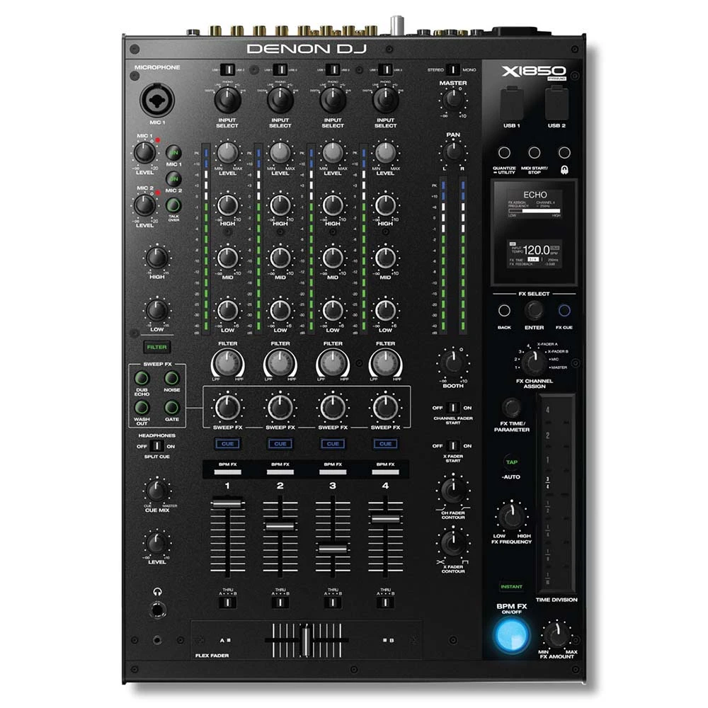 

Sales for Denon X1850 Prime Professional 4-Channel Digital DJ Mixer