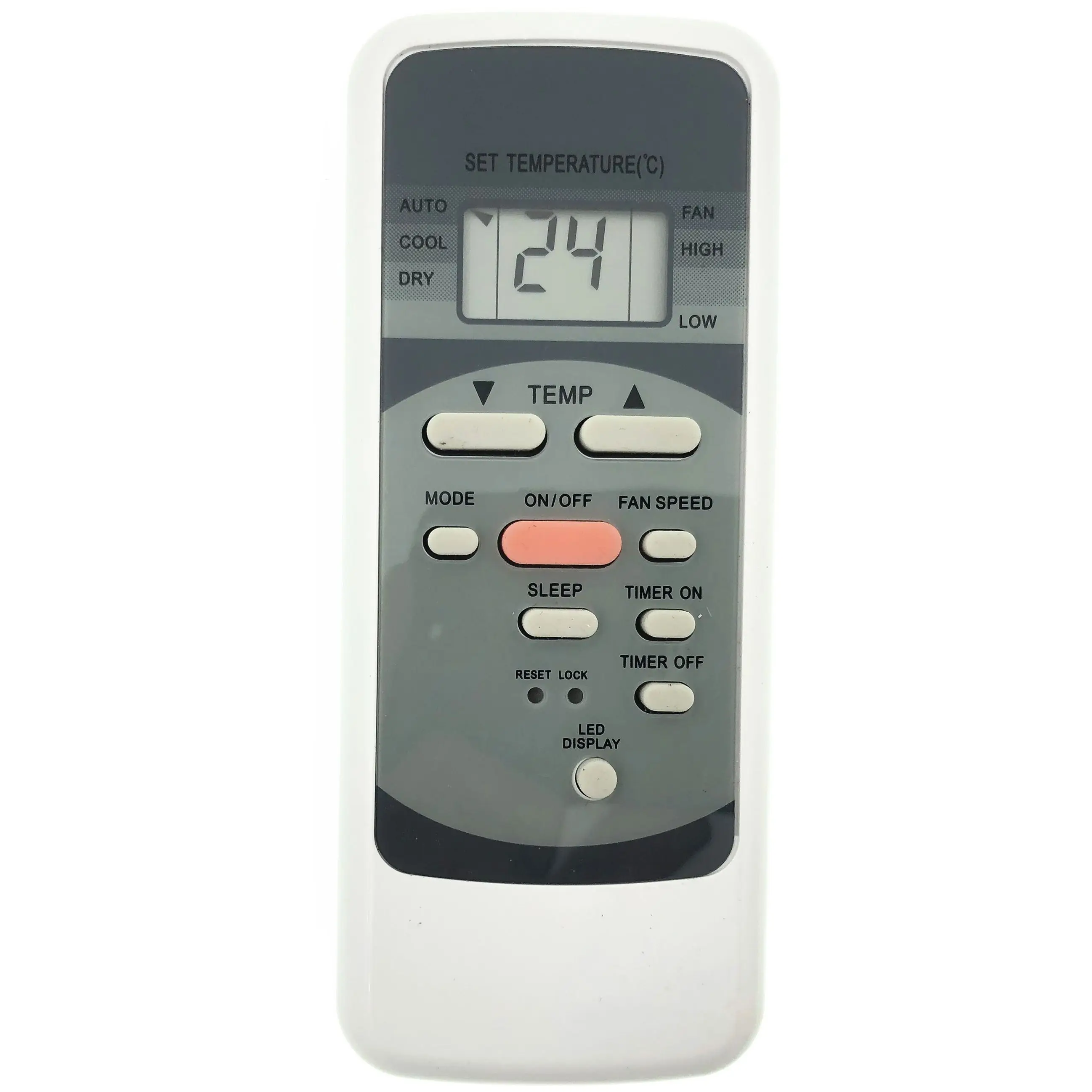 

Original Remote Control RG51B30/CE RG51B30/CEU Fit Comfee Midea OK Aerain Electrolux Garrison Sandstrøm UBERHAUS Air Conditioner