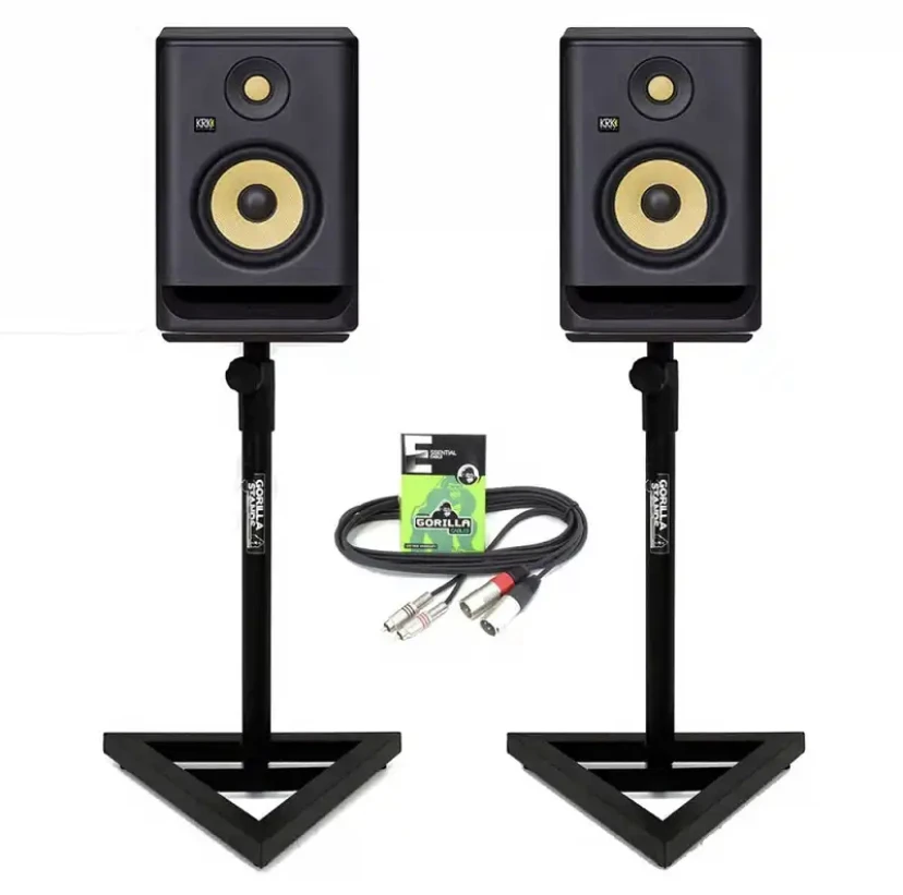 

Лучше всего! Аутентичный KRK ROKIT 5 G4 5 "2-сторонний стандартный набор (пара, черный) с M-Audio