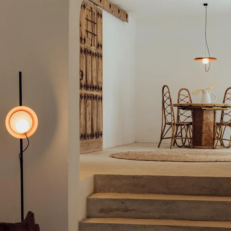 Новая современная простая лампа для гостиной с регулируемым планшетом времени