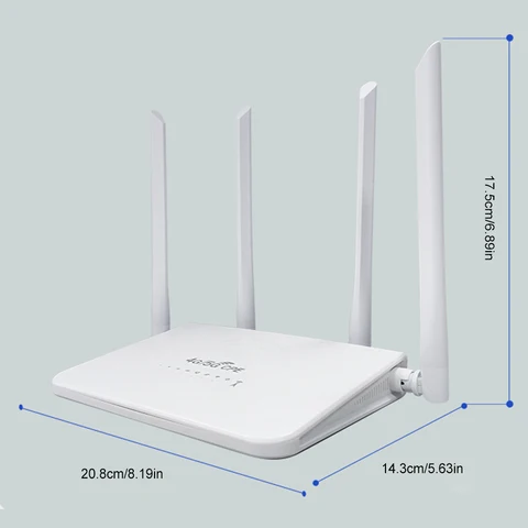 Wi-Fi-маршрутизатор 150/50 Мбит/с, слот для SIM-карты, зарядка типа C, большая площадь Wi-Fi, охват с 4 антеннами, беспроводной модем, 4G-маршрутизатор