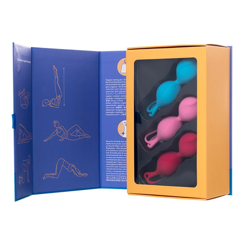Набор из 3 двойных вагинальных шариков Satisfyer V Balls, Satisfyer (art.: 3920c06ffaf2e) - 3920c06ffaf2e
