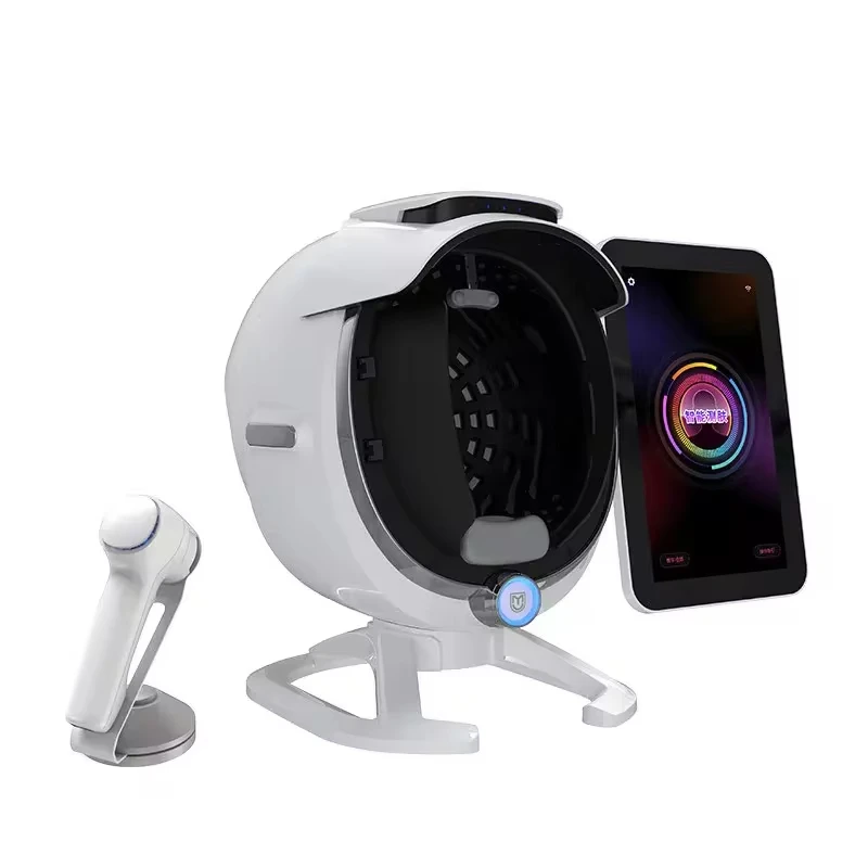 3D AI диагностический анализатор кожи лица с микроскопическим обнаружением 36