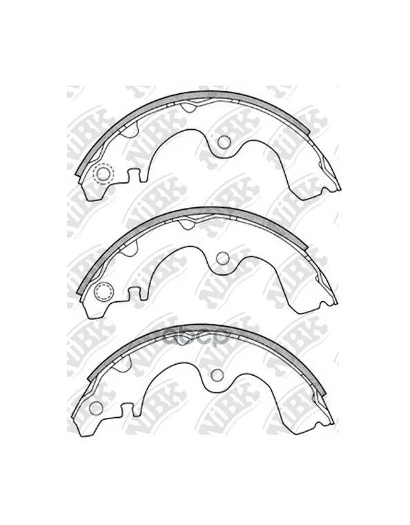 Колодки Тормозные Барабанные Toyota Paseo/Starlet 1.0-1.5 89-99 Fn2321 NiBK арт. FN2321 |