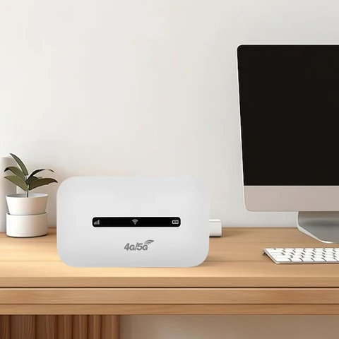 Мобильный WiFi-маршрутизатор 4G LTE 150 Мбит/с, портативная точка доступа Wi-Fi со слотом для SIM-карты, Беспроводной Интернет-маршрутизатор для домашнего офиса, автомобильных путешествий