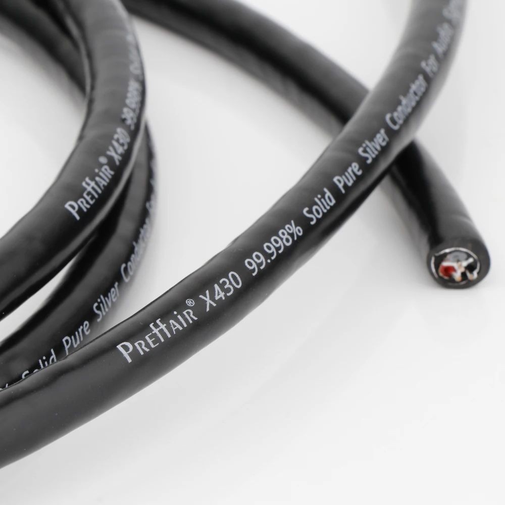 

Preffair X430 99.998% Pure Silver Conductor Audio/Video Signal XLR Balance Cable for Amplifier CD DVD Player