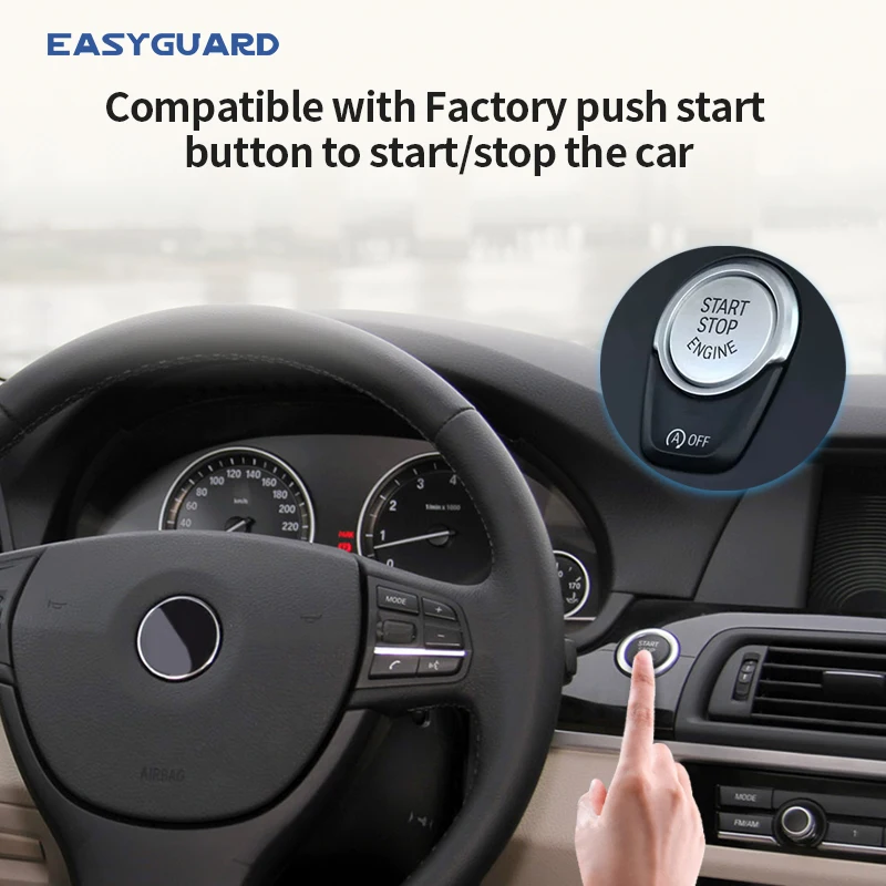 EASYGUARD может работать и играть дистанционное пусковое устройство подходит для BMW