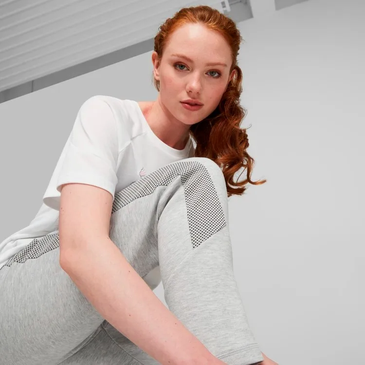 Puma Женские серые спортивные штаны